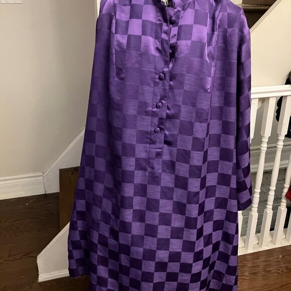 Ogust Vintage Purple Robe - Picture 6 of 12